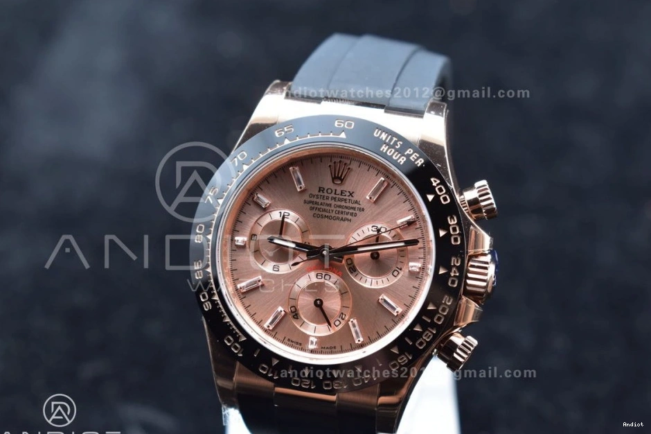 1:1 Edition Rubber RG SA4130 Dial on 116515 BTF Daytona Oysterflex Strap Best 1119